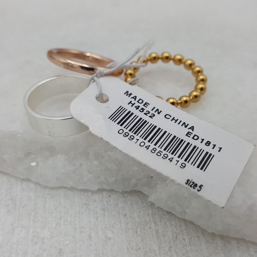 ✔️NWT J. Crew Ring Set - Picture 4 of 4